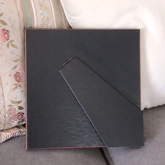 The Letter ‘e’ Framed Cross-stitch Cream Floral Square Free Standing - Picture 3 of 6